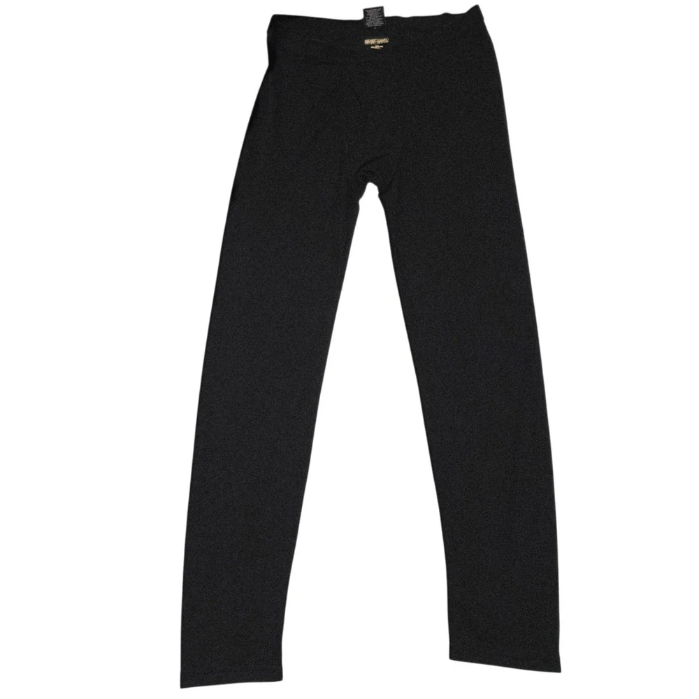 Omni‎ Wool Mens L Black Thermal Long Underwear Bottoms Base Layer Pants